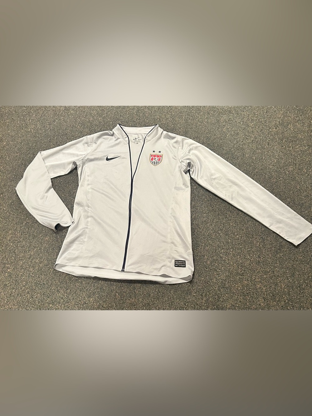 GOL…….. Nike Gray Soccer Jersey